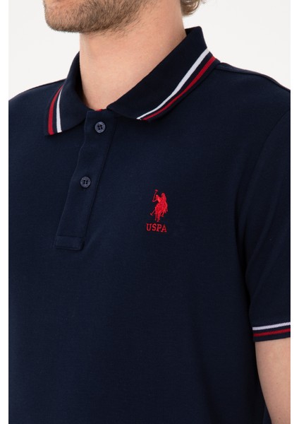 Erkek Lacivert Tişört Basic 50306011-VR033