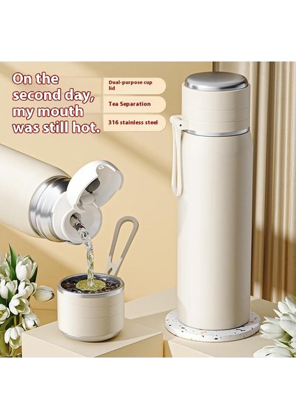 Izolasyon Kabı Dişi Yüksek Değerli Izolasyon Kabı 316 Paslanmaz Çelik Su Kabı Büyük Kapasiteli Araba Taşıma Halatı Uzun Ömürlü Izolasyon Su Kabı (Yurt Dışından)