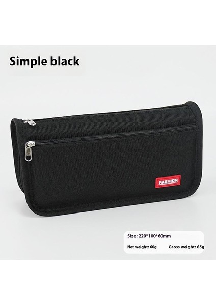 Kalem Çantası Basit Büyük Kapasiteli Yüksek Değerli Oxford Kumaş Öğrenci Kalem Kutusu Kırtasiye Kutusu Kalem Kutusu (Yurt Dışından)