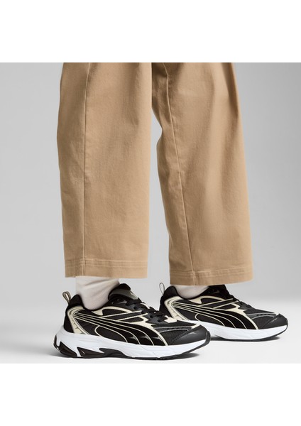 Morphic Retro Erkek Siyah Spor Ayakkabı.03