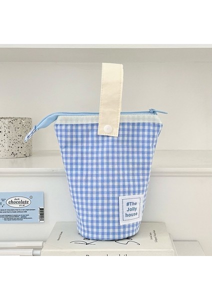 Yüksek Renkli Kalemlik Kalem Çantası Japon Ins Erkek Kız Lise Öğrencileri Büyük Kapasiteli Kalem Kutusu Kırtasiye Çantası Durabilir (Yurt Dışından)