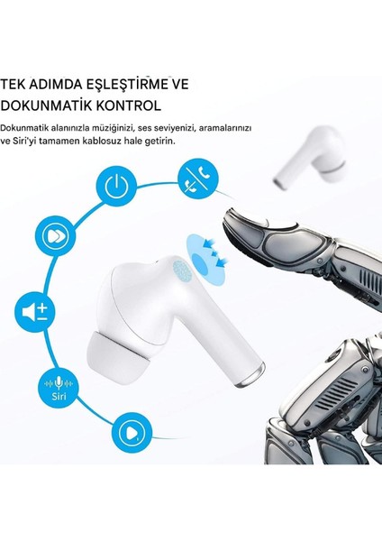 Airbuds 3 Kulak Içi Bluetooth Kulaklık + Airpods Pro 3 Koruma Kılıfı iPhone Pop-Up Kablosuz Kulaklık modelleri