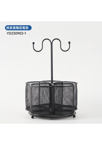 Erik Çiçeği Metal Kalem Kabı Yaratıcı Çok Fonksiyonlu Masa Saklama Kalem Kutusu (Yurt Dışından)