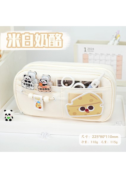 Büyük Kapasiteli Kalem Kutusuyüksek Değerli Ipli Tasarımniş Kırtasiye Kutusukalem Kutusu (Yurt Dışından)