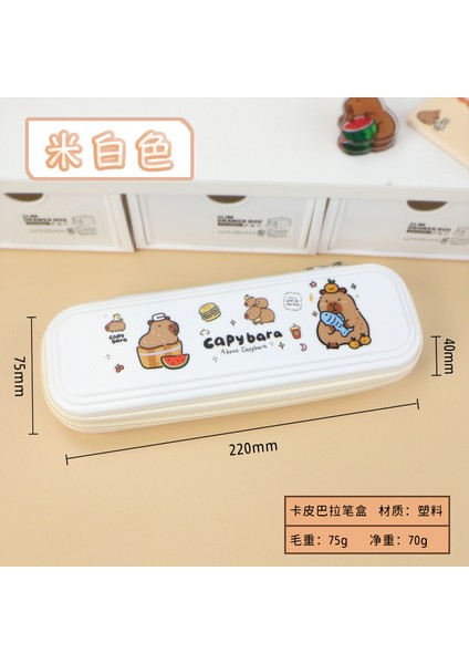 Panda Kalem Çantası Ins Tarzı Niş Küçük Öğrenciler Kırtasiye Kutusu Büyük Kapasiteli Kızlar Yüksek Değerli Kalem Kutusu (Yurt Dışından)