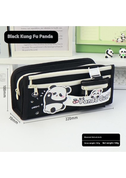 Kalem Çantası Yeni Büyük Boy Kapasiteli Ortaokul Öğrencileri Kırtasiye Kutusu Yaratıcı Kalem Saklama Çantası Ilkokul Öğrencileri Yüksek Değerli Tasarım Hissi (Yurt Dışından)