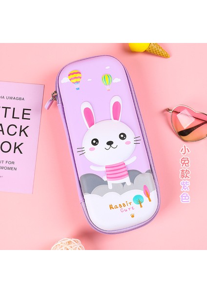 Karikatür Üç Boyutlu 3D Kırtasiye Kutusu Yüksek Değerli Büyük Kapasiteli Kalem Çantası Ilkokul Öğrencileri Uzay Astronot Kalem Kutusu (Yurt Dışından)