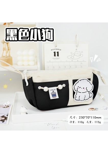 Yeni 9 Kat Büyük Kapasiteli Kalem Çantası Karikatür Cırt Cırtlı Tembel Yüksek Değerli Ins Tarzı Kız Kırtasiye Kutusu Öğrenci Kalem Kutusu (Yurt Dışından)