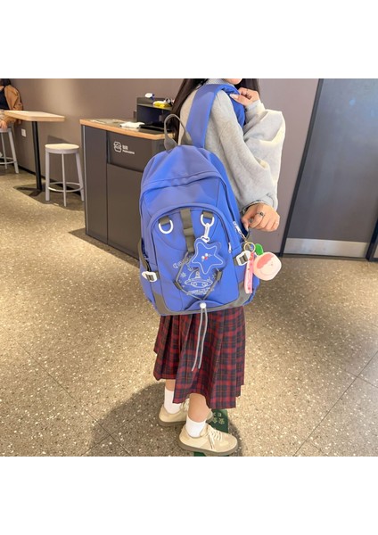 Okul Sezonu Malzemeleri Üniversite Stili Gezegen Ev Yapımı Kolye Ortaokul Lise Üniversite Öğrencileri Omuz Çantaları Büyük Kapasiteli Öğrenci Sırt Çantaları (Yurt Dışından)