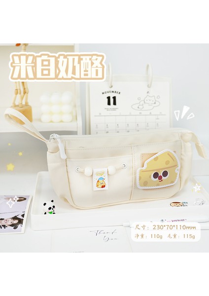 Yeni Stil Kalem Kutusu Sevimli Büyük Kapasiteli Kırtasiye Kutusu Çok Fonksiyonlu Kırtasiye Çantası Yüksek Değerli Çok Katmanlı Kırtasiye Kalem Kutusu (Yurt Dışından)