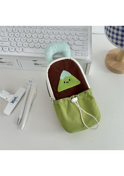 Karikatür El Kalem Çantası Yüksek Değerli Ins Depolama Kalem Çantası Kalem Tutucu Durabilir Lise Öğrencileri Büyük Kapasiteli Kırtasiye Kutusu (Yurt Dışından)