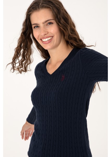 Kadın Lacivert Kazak /triko 50313625-VR033 fiyatları