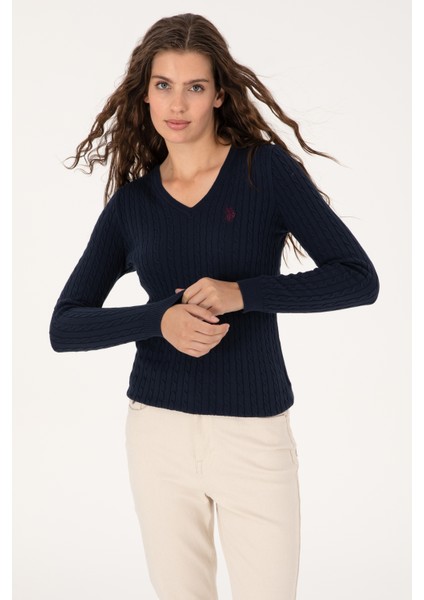 Kadın Lacivert Kazak /triko 50313625-VR033 modelleri