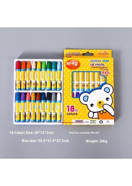 12 Renk Yağlı Boya Çubuk Seti Çocuk Boyama Boya Kalemi Anaokulu Grafiti Fırçaları Öğrenci Sanat Malzemeleri (Yurt Dışından)