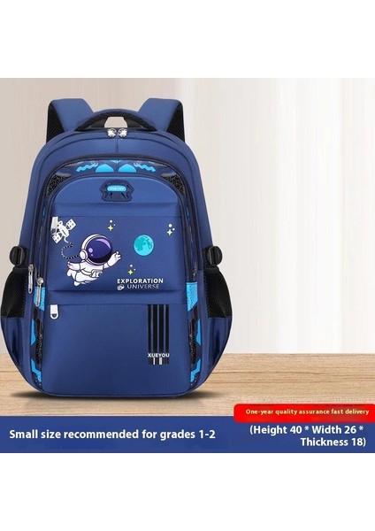 Okul Çantası Ilkokul Öğrencileri 1-3-9 Sınıflar Çocuklar Büyük Kapasite Yüksek Değer Ins Uzay Çocuk Omuz Çantası (Yurt Dışından)