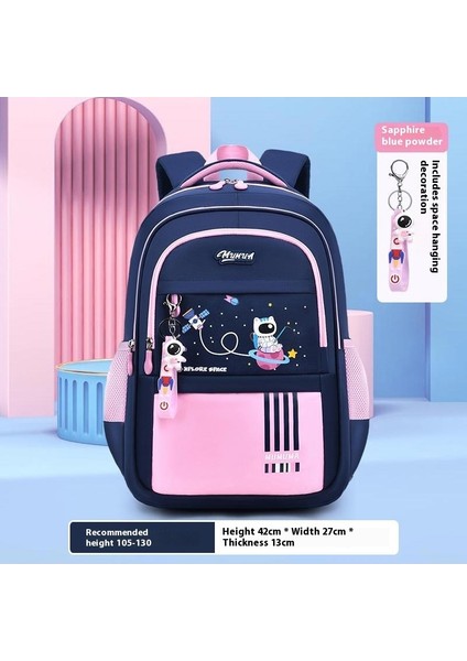 Yeni Karikatür Çocuk Ilkokul Öğrencileri Okul Çantası 3-6 Sınıflar Omuz Çantası Sandviç Oxford Kumaş (Yurt Dışından)