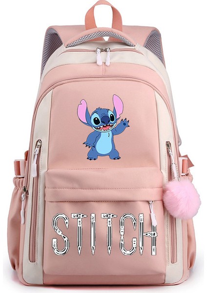 Yeni Yıldız Bebek Karikatür Baskı Rahat Omuz Çantası Ortaokul Lise Öğrencileri Büyük Kapasiteli Sırt Çantaları (Yurt Dışından)