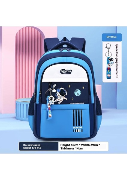 Yeni Karikatür Çocuk Ilkokul Öğrencileri Okul Çantası 3-6 Sınıflar Omuz Çantası Sandviç Oxford Kumaş (Yurt Dışından)