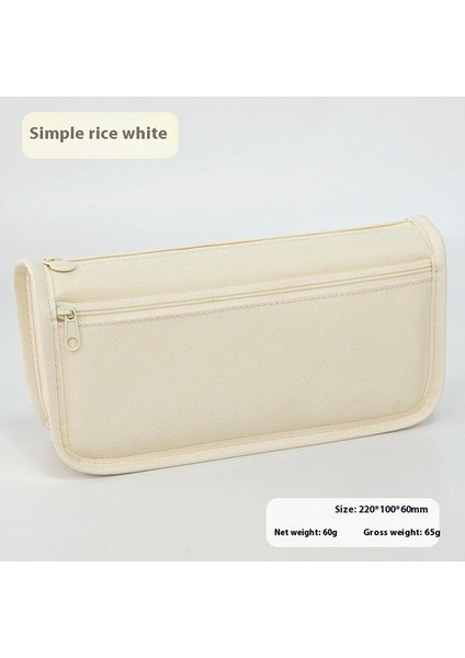 Kalem Çantası Basit Büyük Kapasiteli Yüksek Değerli Oxford Kumaş Öğrenci Kalem Kutusu Kırtasiye Kutusu Kalem Kutusu (Yurt Dışından)