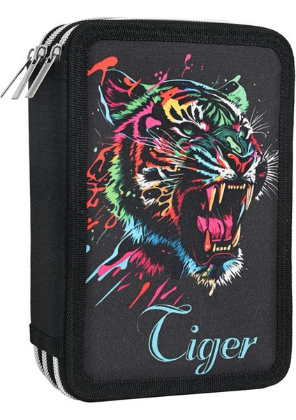 Yeni 48 Renk Oxford Kumaş Öğrenci Boyama Büyük Kapasiteli Renkli Kalem Kutusu Sanat Depolama Kalem Çantası (Yurt Dışından)