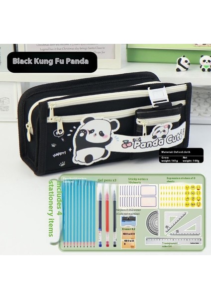 Kalem Çantası Yeni Büyük Boy Kapasiteli Ortaokul Öğrencileri Kırtasiye Kutusu Yaratıcı Kalem Saklama Çantası Ilkokul Öğrencileri Yüksek Değerli Tasarım Hissi (Yurt Dışından)