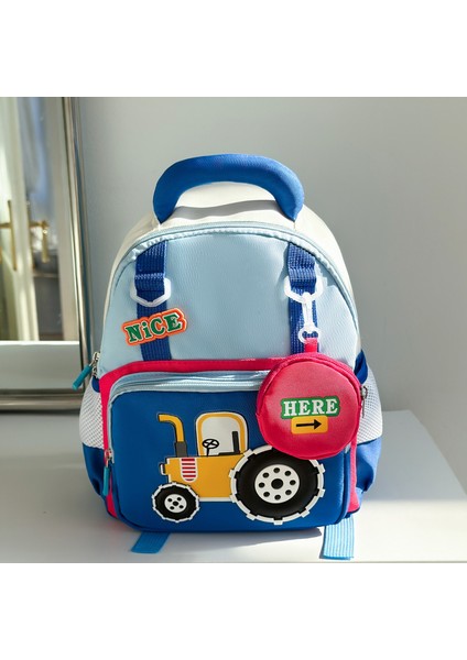 Çocuk Okul Çantası Anaokulu Sınıfı Sevimli Karikatür Erkek ve Kız 3-7 Yaş (Yurt Dışından)