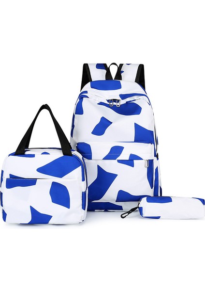 Üç Parçalı 3'ü 1 Arada Omuz Okul Çantası Öğle Yemeği Kutusu Kalem Çantası Okul Çantası (Yurt Dışından)