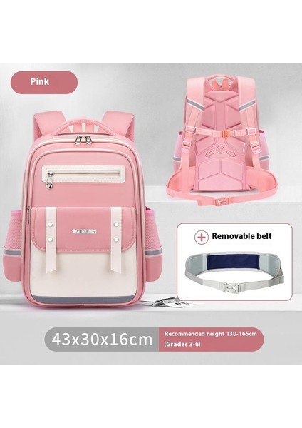 Yeni Bulut Çocuk Okul Çantası 1-3-6 Sınıflar Ilkokul Öğrencileri Okul Çantası Kız ve Erkek Çocuklar Yük Azaltma (Yurt Dışından)