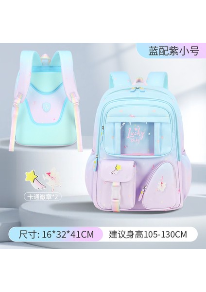 Çocuk Ilkokul Öğrencileri Okul Çantası Büyük Kapasiteli Yüksek Değerli Oxford Kumaş Omuz Çantası Kızlar Yeni (Yurt Dışından)