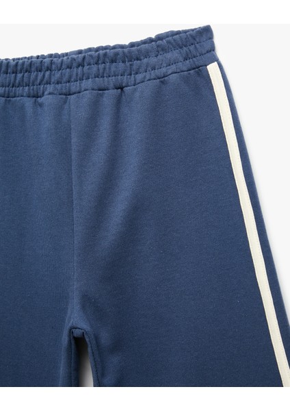 Pamuklu Beli Lastikli Geniş Paça Eşofman Altı modelleri