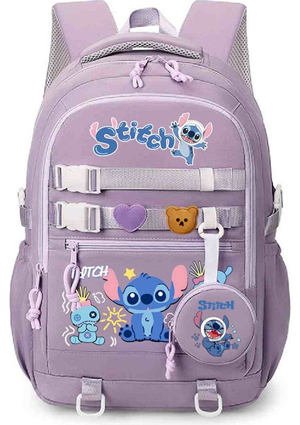 Kampüs Yeni Ortaokul Lise Öğrencileri Okul Çantası Erkekler ve Kadınlar Sevimli Karikatür Yük Azaltma Öğrenciler Omurga Koruma Sırt Çantaları (Yurt Dışından)