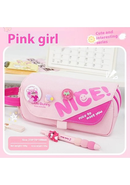 Basit Sevimli Kabala Kalem Çantası Küçük Su Yunusu Kırtasiye Çantası Çocuk Kırtasiye Kutusu Yüksek Değerli Niş Kırtasiye Çantası Kalem Çantası (Yurt Dışından)