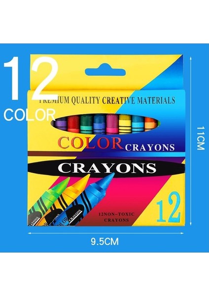 Çocuk Boyama Yağlı Boya Sopa Diy Doodle Boyama 6 Renk 8 Renk 12 Renk 24 Renk Anaokulu Sanat Pastel Boya Seti (Yurt Dışından)