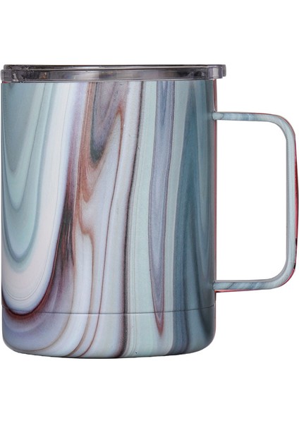 Kulplu Iş Bardağı Yaratıcı Su Phi Çay Bardağı Taşınabilir Ofis Paslanmaz Çelik Yalıtımlı Bardaklar (Yurt Dışından)