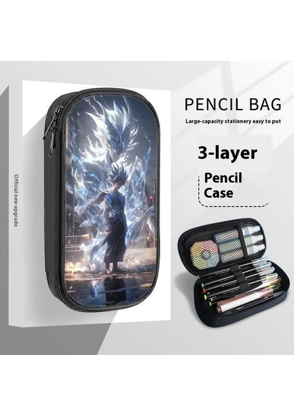 Okul Sezonu Yedi Ejderha Topu Kalem Çantası Goku Çevresel Kırtasiye Kutusu Kalem Çantası Ilkokul Öğrencileri Ortaokul Lise Öğrencileri Çok Fonksiyonlu Kalem Kutusu (Yurt Dışından)