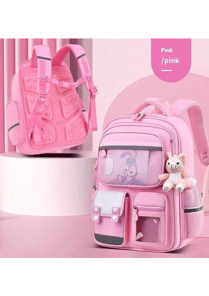 Okul Çantası Çocuk Çizgi Film Animasyon Ilkokul Öğrencileri Bir, Iki, Üç Ila Altı Sınıf Erkek ve Kız Omurga Koruma Yük Azaltma Omuz Çantası (Yurt Dışından)