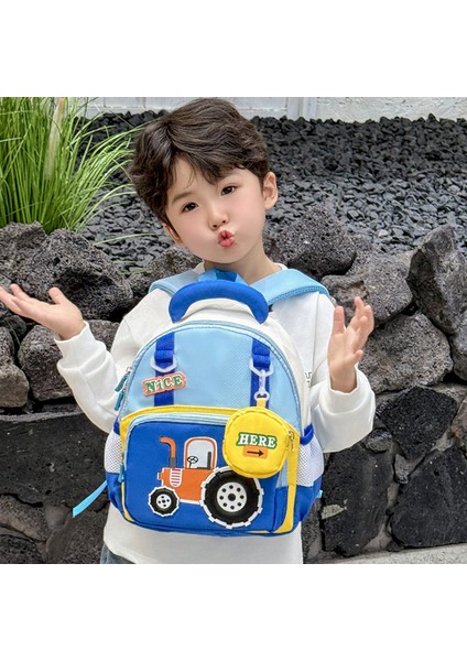 Çocuk Okul Çantası Anaokulu Sınıfı Sevimli Karikatür Erkek ve Kız 3-7 Yaş (Yurt Dışından)