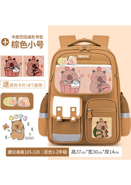 Yeni Ilkokul Öğrencileri Okul Çantası Çocuklar Oxford Kumaş Omuz Çantası Lamine Büyük Kapasiteli Erkek Su Geçirmez Kadın (Yurt Dışından)