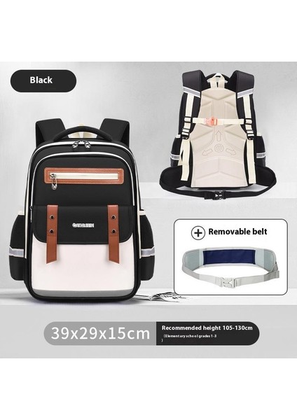 Yeni Bulut Çocuk Okul Çantası 1-3-6 Sınıflar Ilkokul Öğrencileri Okul Çantası Kız ve Erkek Çocuklar Yük Azaltma (Yurt Dışından)