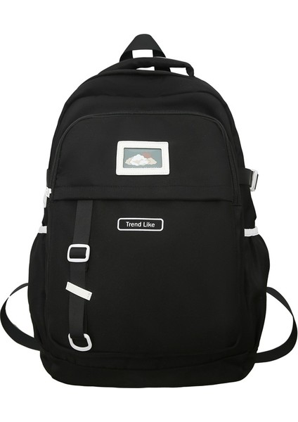 Okul Sezonu Yeni Kadın Kişilik Yaratıcı Çift Erkek Büyük Kapasiteli Ortaokul ve Lise Öğrencileri Okul Çantası Baskı (Yurt Dışından)