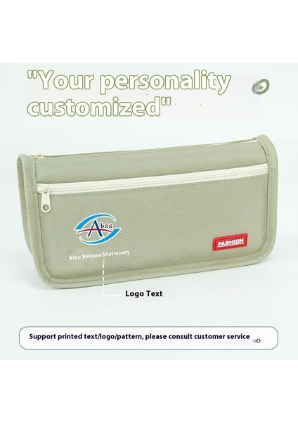 Kalem Çantası Basit Büyük Kapasiteli Yüksek Değerli Oxford Kumaş Öğrenci Kalem Kutusu Kırtasiye Kutusu Kalem Kutusu (Yurt Dışından)