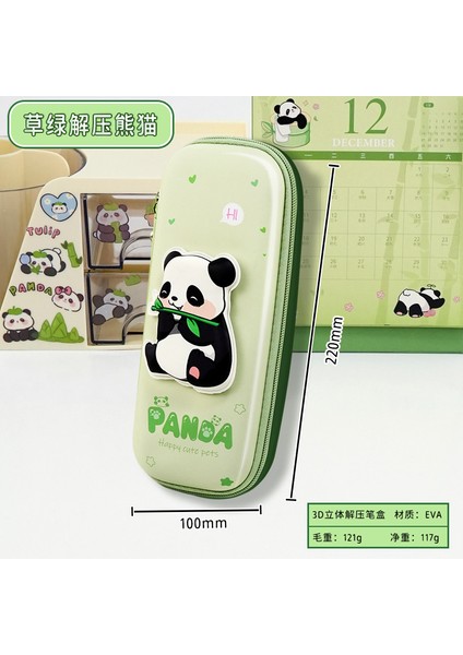 Sevimli Yaratıcı Kalem Kılıfı Kirli Dalı Niş Kırtasiye Kılıfı Ilkokul Büyük Kapasiteli Kalem Kutusu Kapi Bara 3D Kırtasiye Çantası (Yurt Dışından)