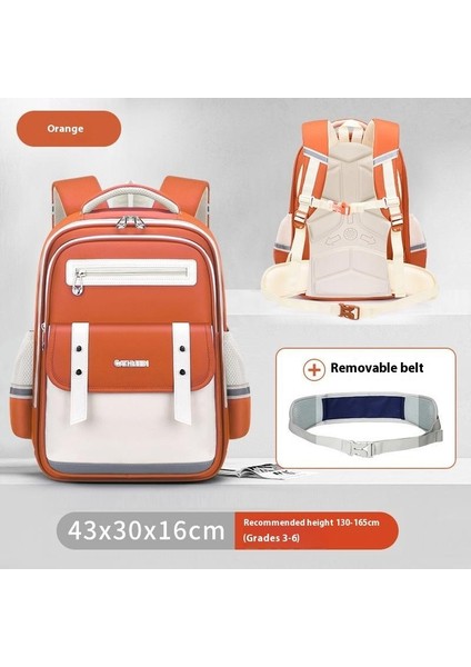 Yeni Bulut Çocuk Okul Çantası 1-3-6 Sınıflar Ilkokul Öğrencileri Okul Çantası Kız ve Erkek Çocuklar Yük Azaltma (Yurt Dışından)