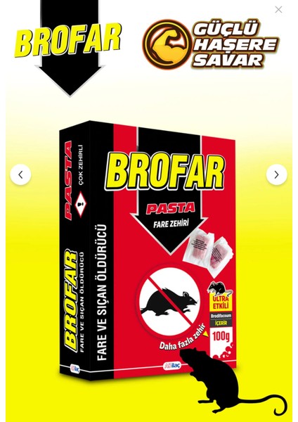 Brofar Pasta Fare Yemi 100GR (10X10GR) modelleri