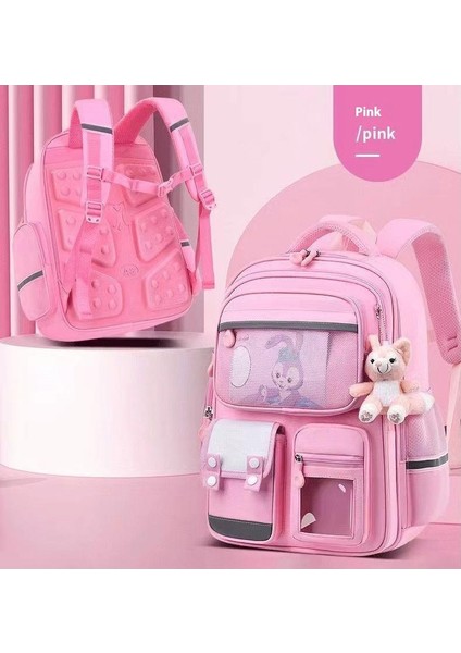 Okul Çantası Çocuk Çizgi Film Animasyon Ilkokul Öğrencileri Bir, Iki, Üç Ila Altı Sınıf Erkek ve Kız Omurga Koruma Yük Azaltma Omuz Çantası (Yurt Dışından)