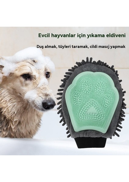 Çift Taraflı Temizlik Masajı Banyo Eldiveni (Yurt Dışından) fırsatları