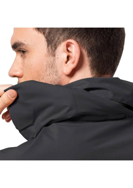 JACK WOLFSKİN Stormy Point 2L Jkt M 1111142-6000 Erkek Siyah Mont&Ceket fırsatları