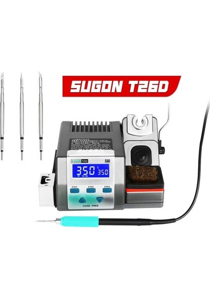 T26D Kalem Havya Lehim Istasyonu (Balta /ince /eğik Uç Hediyeli)