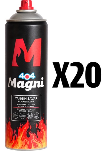 Yangın Söndürücü Sprey 500 ml 20li fiyatları