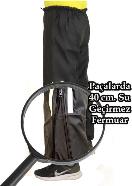 Motorcu Su Geçirmez Tek Alt Pantolon %100 Su Geçirmez Paçası Fermuarlı Dikişsiz Sıcak Frekanslı Yapıştırma Motor Kullanıcı Pantolonu fırsatları